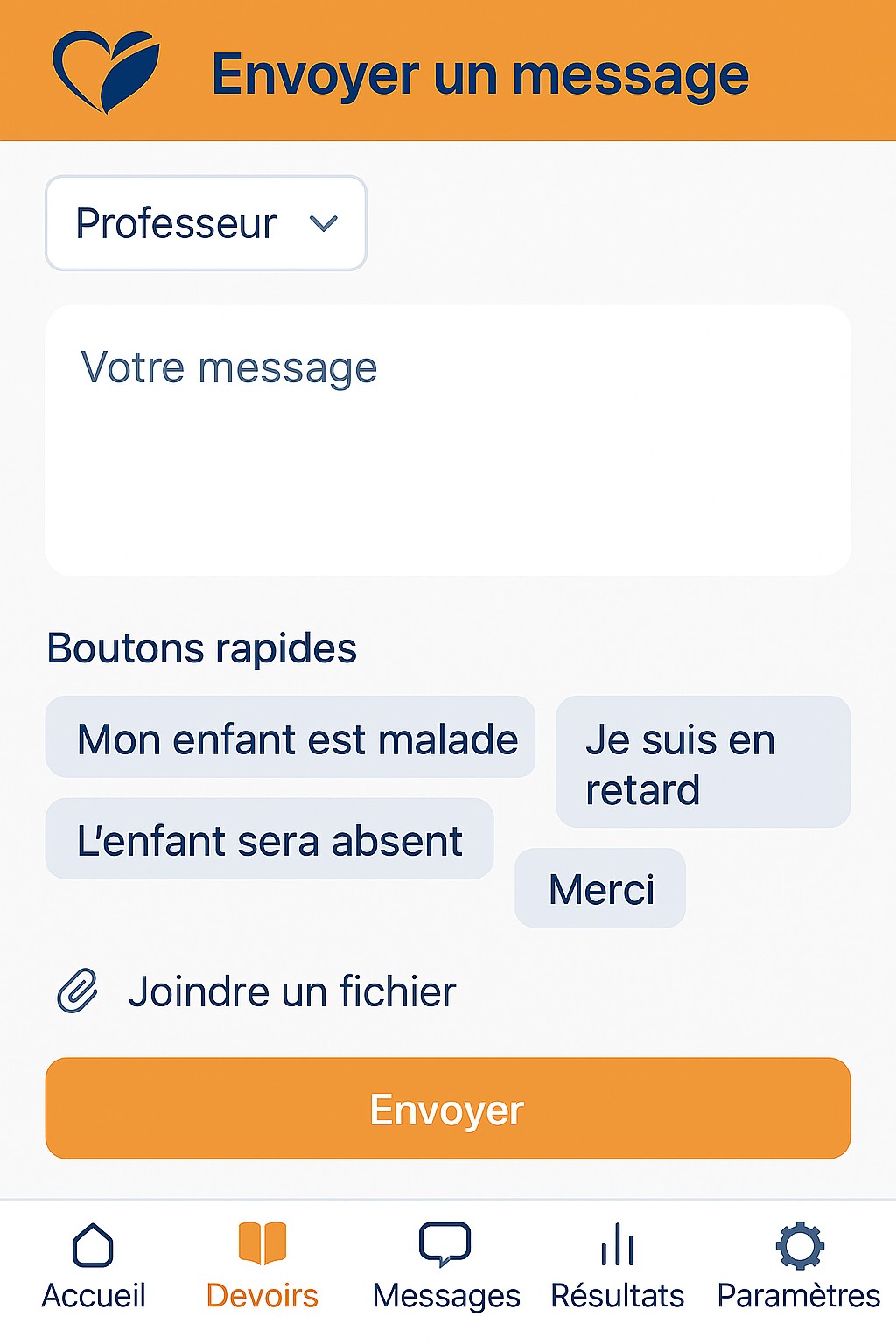 Parent consultant le téléphone